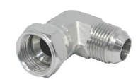 JIC male-to-female 90° swivel fitting