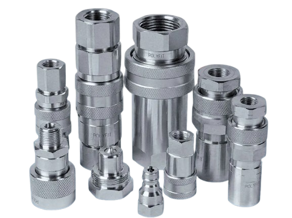 hydraulic quick release fittings